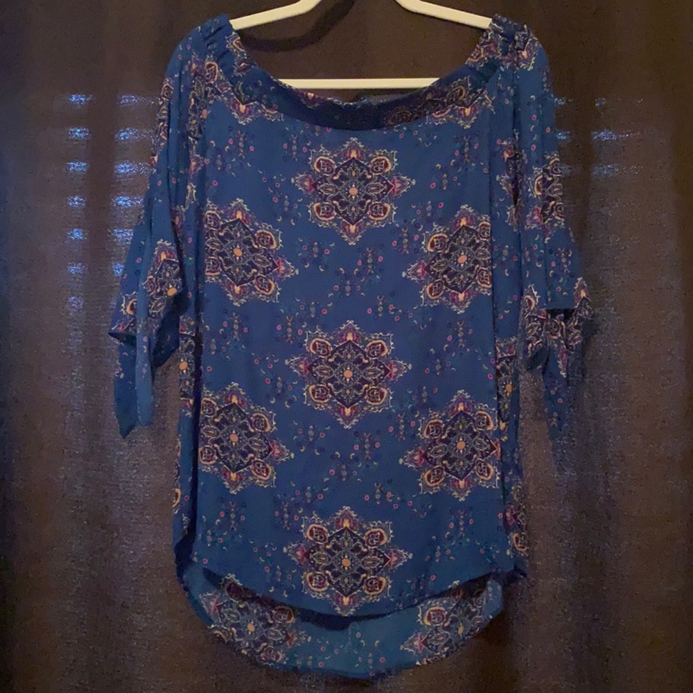 renee c off the shoulder top